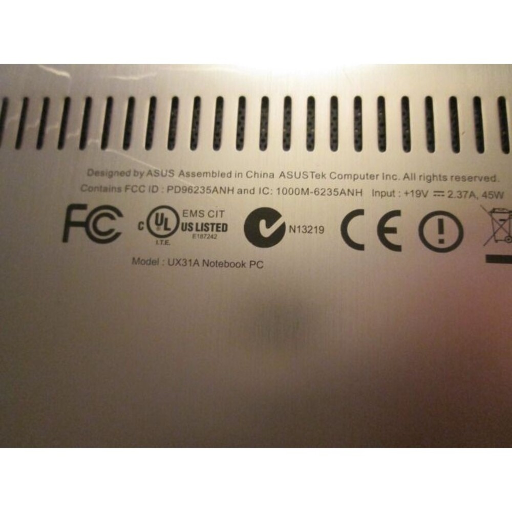 Asus Ux31a Shell With Screen + Keyboard - Picture 6 of 6